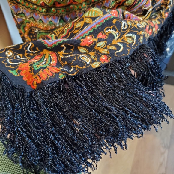 Zara Boho Bandana Cami w Fringe - Picture 3 of 6